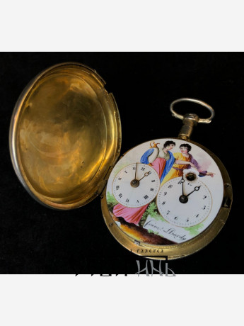 Часы карманные. Живопись. 1800-1820.г
