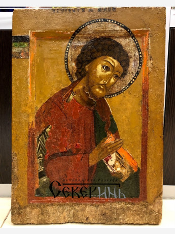 Икона Святой Лука. 17 век