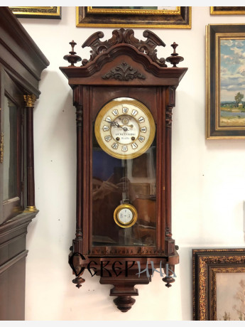 Часы Братья Четуновы с выносным анкером. 19 век