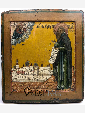 Икона Св. Макарий Желтоводский Унженский. Начало 18 века