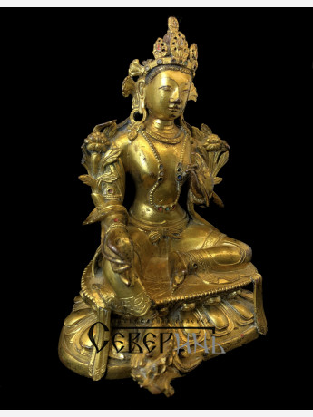 Будда. Зеленая Тара. Китай 18 век