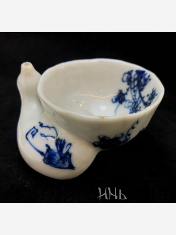 Миниатюра соусник-чайничек. Китай 19 век