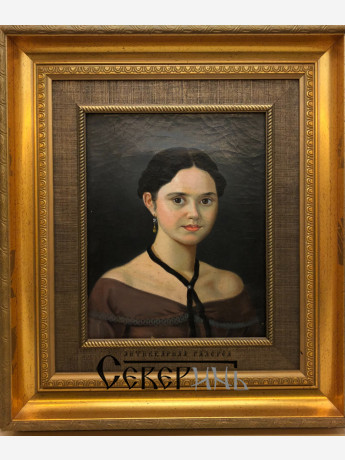 Портрет девушки. 19 век. Россия