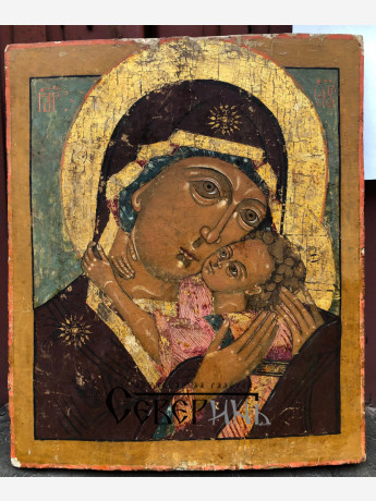 Икона Корсунской Божией Матери. Север 1720-30.г.