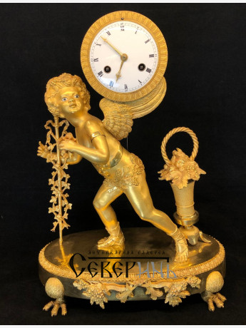 Часы каминные Ангел.Франция 19 век