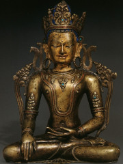 Будда Акшобхья. 14 век. Западный Тибет