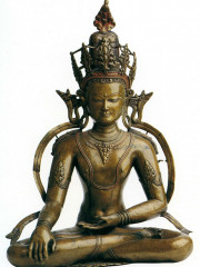 Будда Акшобхья. 14 век. Тибет