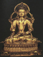 Будда Акшобхья. 14 век. Тибет.