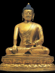 Будда Акшобхья. 15 век. Тибет