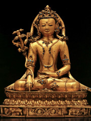 Будда Акшобхья. 15 век. Тибет