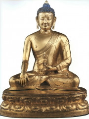 Будда Акшобхья. 15 век Тибет
