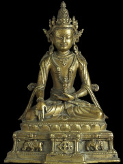 Будда Акшобхья. 19 век Тибет