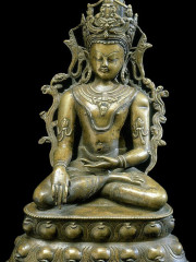 Будда Акшобхья. 14 век Тибет